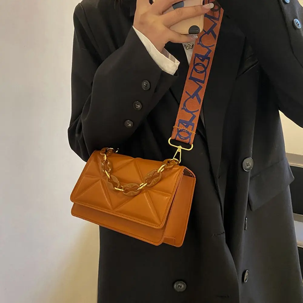 sac à bandoulière grande capacité pour femmes, sacs à main décontractés en cuir pu, pochette à rabat, accessoire streetwear