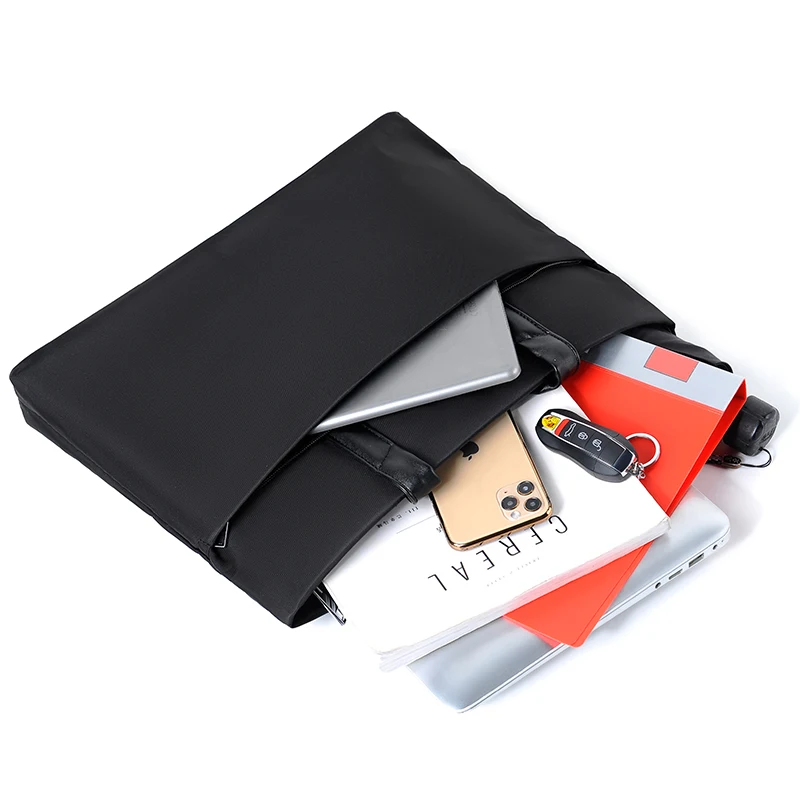 sac fourre tout pour ordinateur portable sac à main de bureau d'affaires de grande capacité avec compartiment pour ordinateur portable, porte documents sac d'ordinateur pour hommes d'affaires