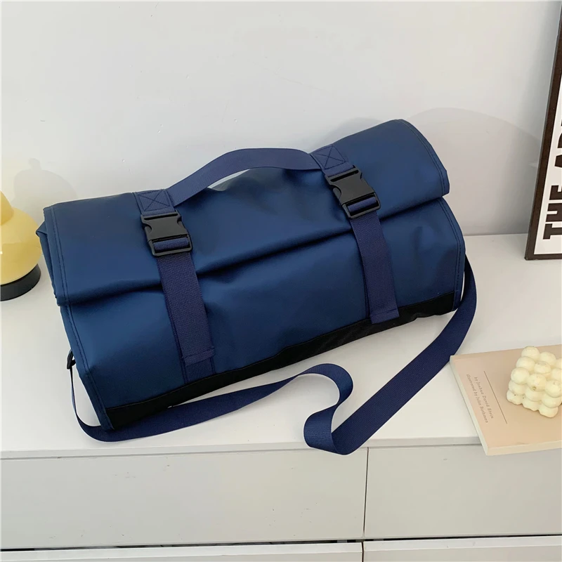 sac à bagages – sac de voyage réglable de grande capacité, adapté aux voyages de week end et aux sorties de loisirs, fermeture éclair fermée