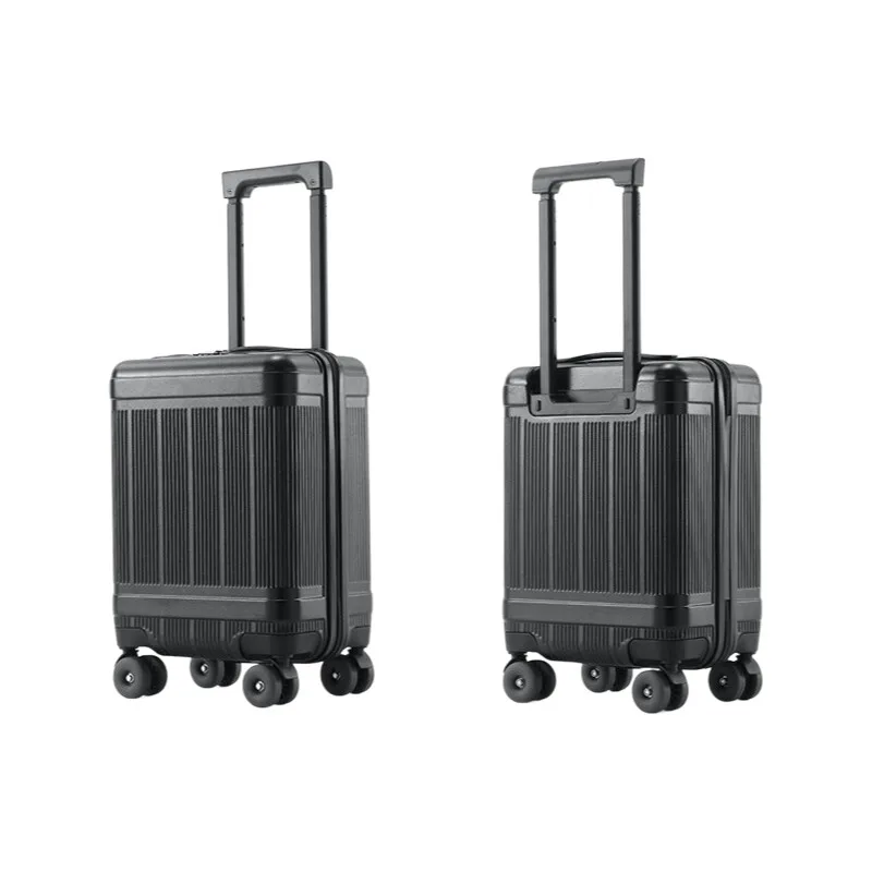 valise à main légère de 16 pouces pour budget airlines, bagage de cabine pour femme avec 360 roues amovibles et serrure tsa