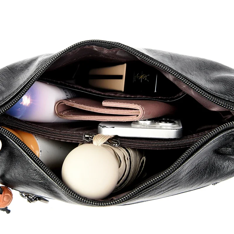 sacs à main de luxe en cuir pour femmes, de bonne qualité, décontractés, solides, pour documents, 2024