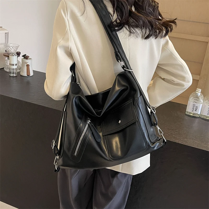 Sac pour femme multifonctionnel : sac à main à une épaule, sac à dos convertible, polyvalent et durable pour un usage quotidien