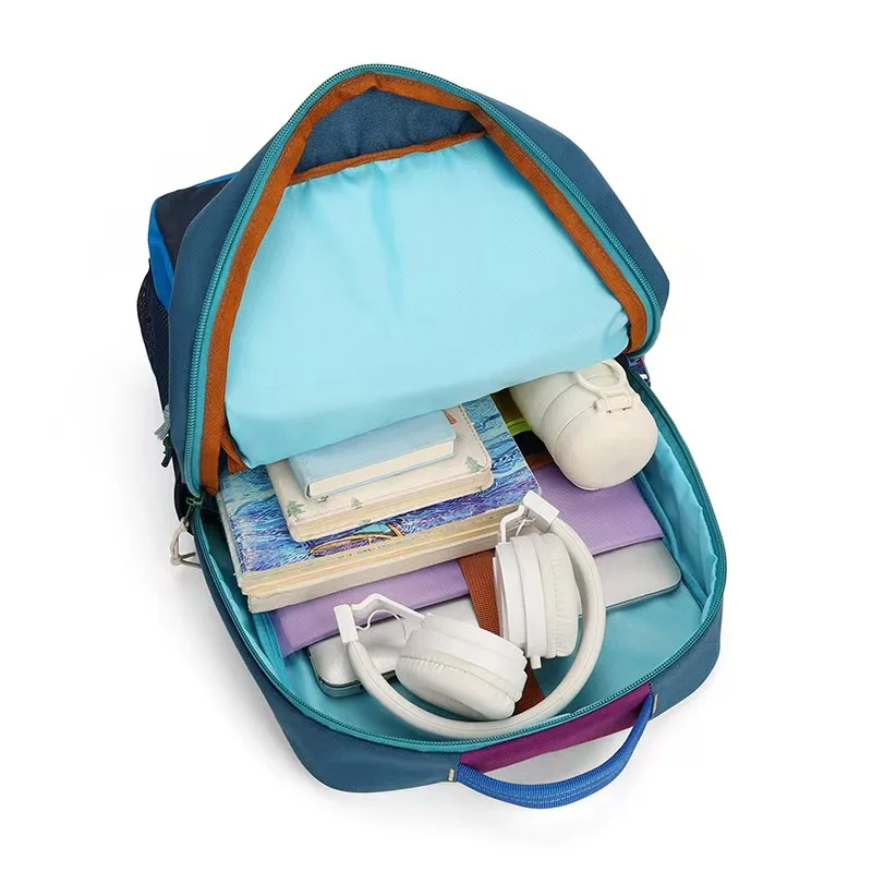 2025 sac à dos dopamine robot alpaca 16l, sac à dos de randonnée en nylon, sac d'école de voyage léger avec sangles respirantes