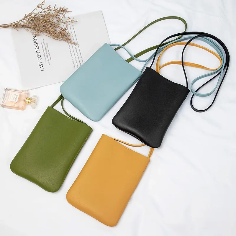 mini sac à main carré en cuir pu pour femmes, sacoche simple, tendance, à bandoulière, pour téléphone
