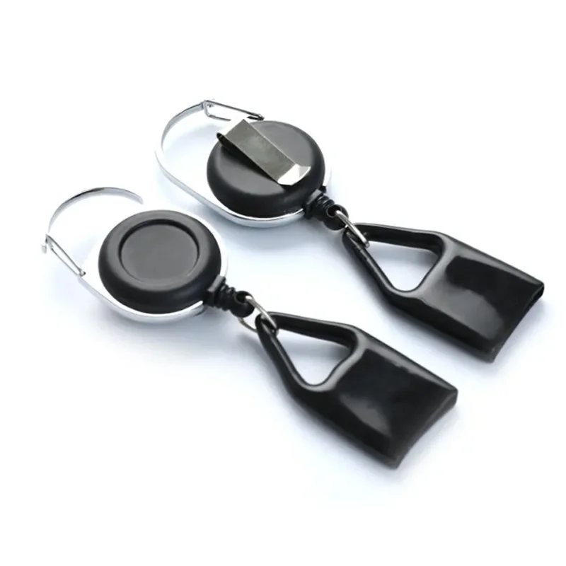 Étui pour briquet créatif, housse de support de sac, sac de ceinture avec porte clés, clip de corde rétractable, étui pour briquet