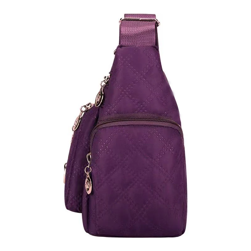 sac à bandoulière carré polyvalent pour hommes et femmes, grand sac nouveau style, sac en tissu, sac à bandoulière de style oxford, à la mode