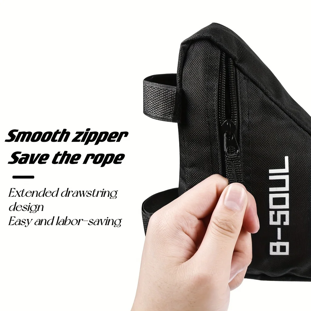 sac de selle, vélo de cyclisme, sac de vtt, kit d'outils triangulaires, tuyau supérieur, sac à traverse, accessoires d'équipement de vélo