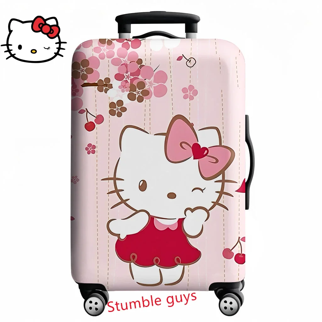 housse de protection pour bagages de voyage demon hunters anime kpop, convient aux valises de 18 à 32 pouces