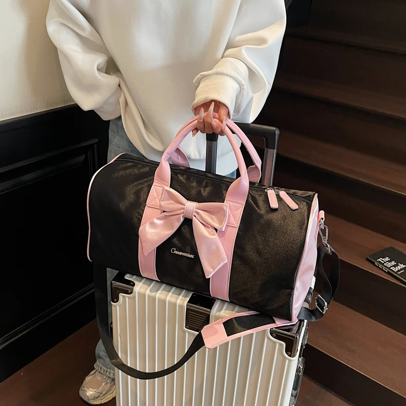 sac de voyage luxueux pour fitness, sac à main à bandoulière simple, sac à dos à bandoulière, rangement superposé de grande capacité, adapté aux hommes et aux femmes