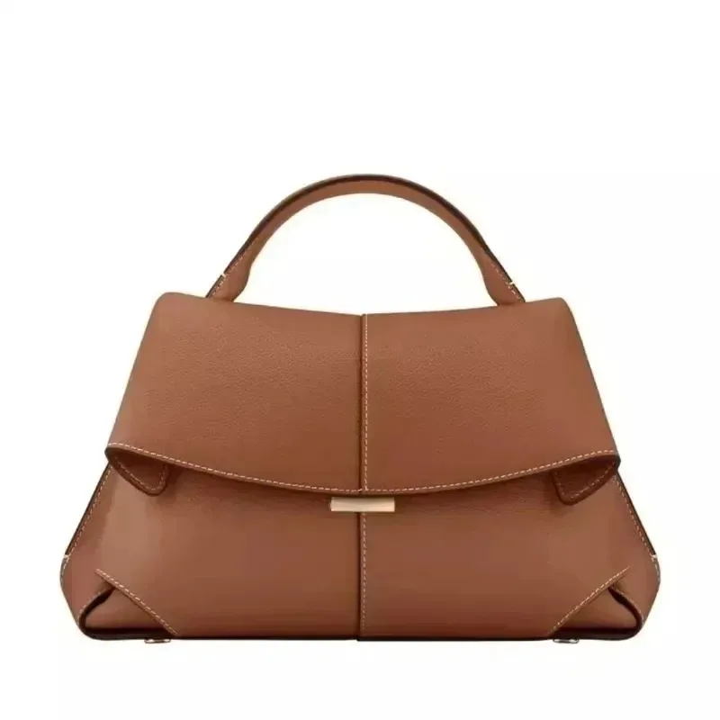 2025 nouveau sac à main pour femmes de haute qualité, texture luxueuse, sac à main en cuir plissé, sac à bandoulière pour femmes, corps incliné