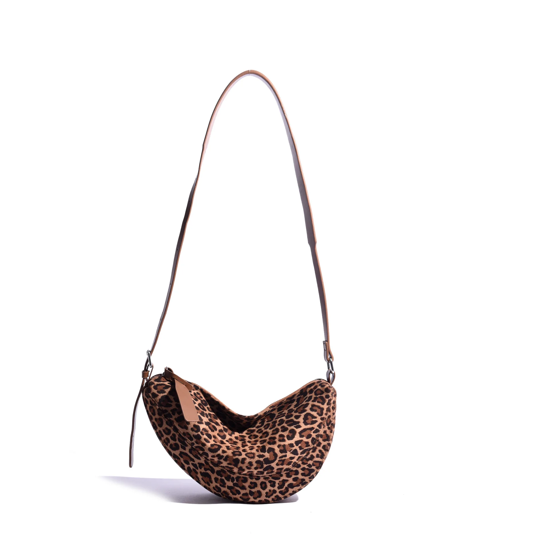 sac hobo froissé imprimé animal pour femmes, sac à main à bandoulière de couleur unie, sac à main polyvalent texturé, chic et pratique, 2025 