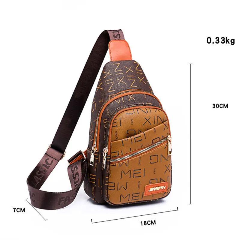 femmes sac nouvelle mode sacs de poitrine pour femmes dames sac à bandoulière poitrine pack en cuir pu sac à bandoulière court voyage sacs à bandoulière de luxe
