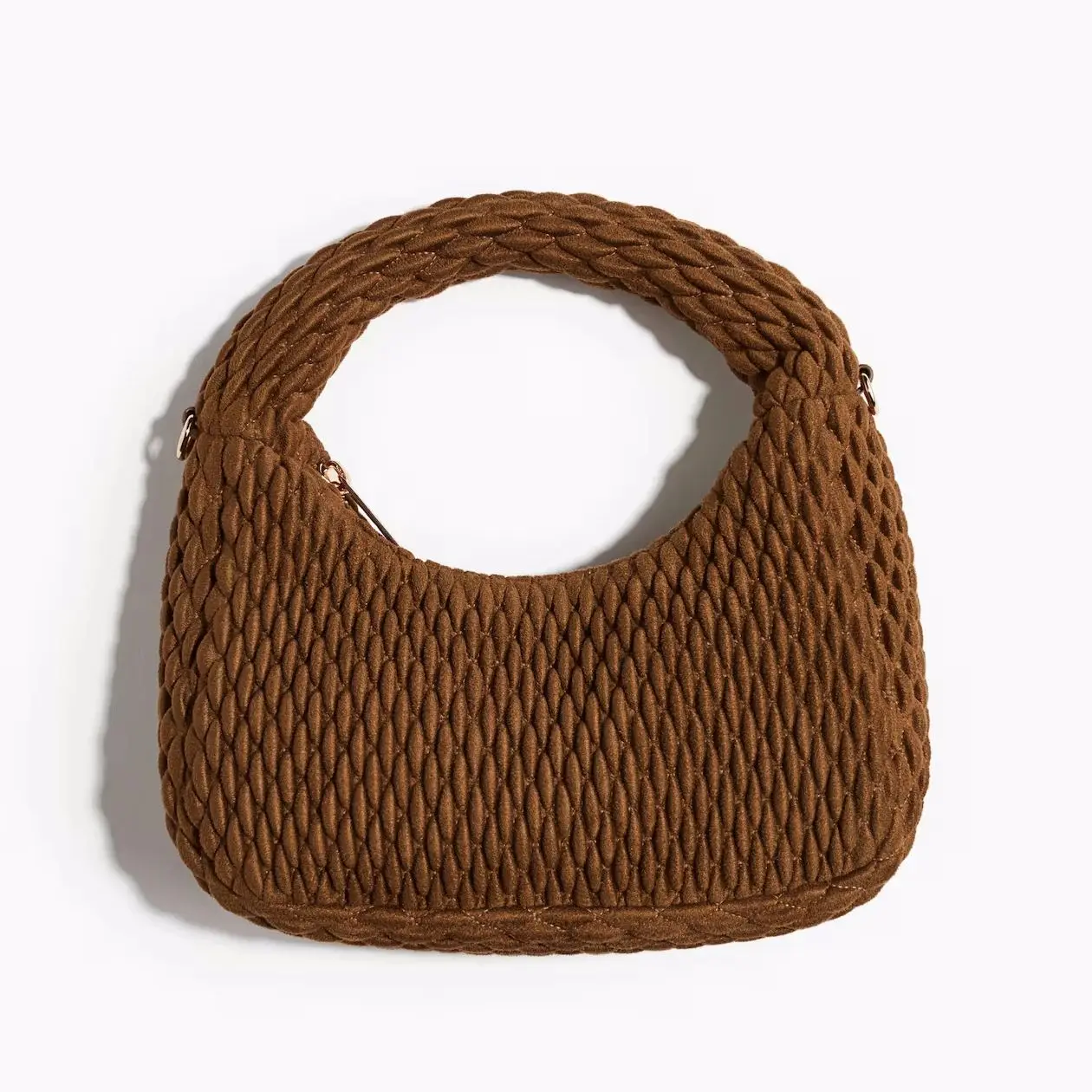 sac à bandoulière matelassé à la mode pour femmes, petit fourre tout pour dames, sacs à main design de luxe, sac à bandoulière simple de couleur unie