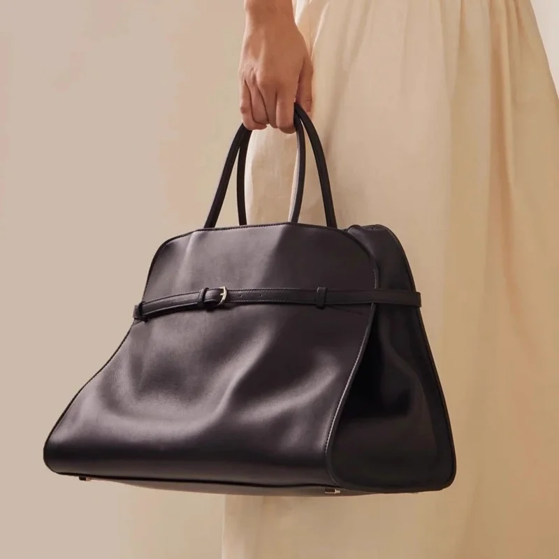 fourre-tout grande capacité sac de banlieue peau de vache niche épaule sac à main grand doux