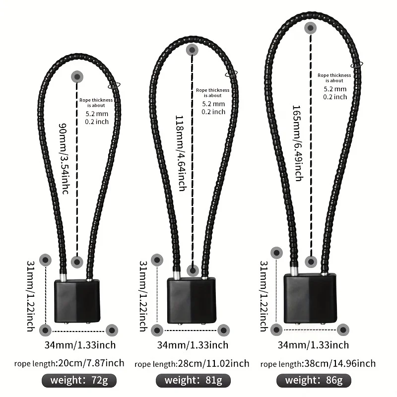 serrures à bagages 1 pièce, serrure à combinaison à 3 chiffres en alliage de zinc, cadenas à mot de passe pour valise de voyage, sac à dos, casiers