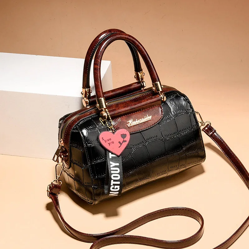 sac à main en cuir pu pour femme, design de luxe, sacs initiés, sac fourre tout crocodile classique, sac messager féminin, qualité supérieure, bolso