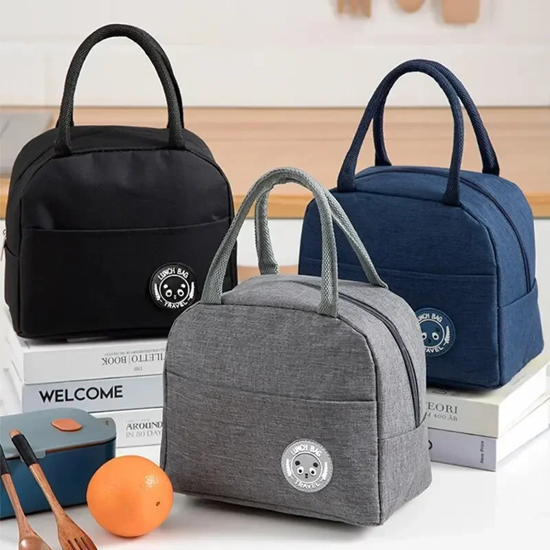 Sac à déjeuner isolé, sac à Bento isolant, sac de riz en aluminium, sac de repas, sac de glace pour étudiant, sac à main isolant