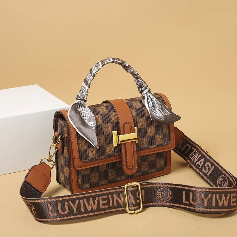 Marque de luxe sac fourre-tout élégant pour les femmes concepteur en cuir bandoulière sac à main élégant dames sac à main décontracté