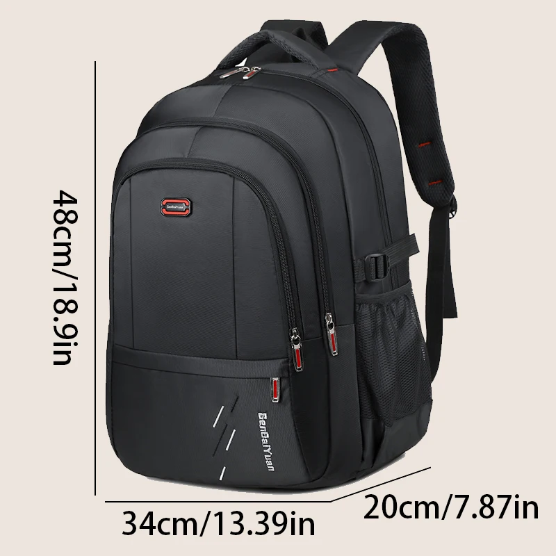 sac à dos de grande capacité – sac à dos pour hommes spacieux, durable et élégant, parfait pour les voyages d'affaires, les loisirs et l'usage quotidien, su