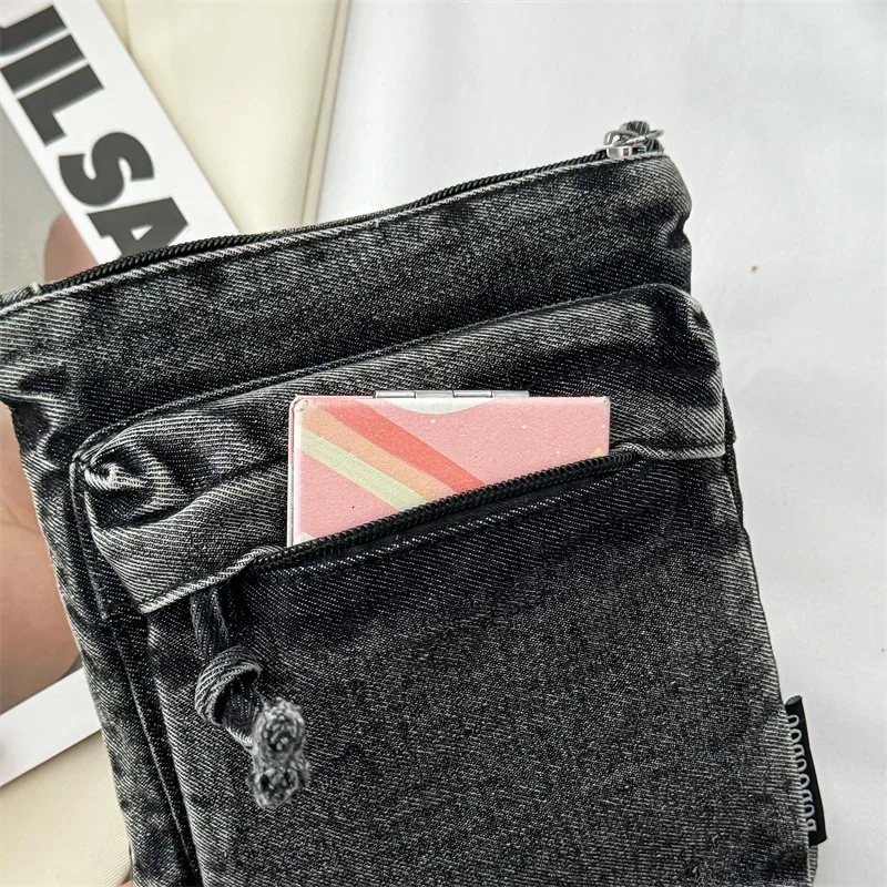 sac à bandoulière en jean élégant pour femme – 2025 nouveau design, léger et spacieux, sac à main à bandoulière, meilleure idée cadeau