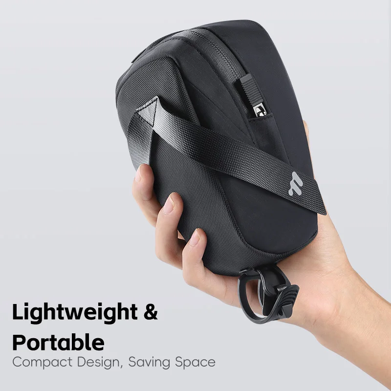 west biking sacoche de dégager de vélo ultralégère, sac à outils de cyclisme portable, sac arrière de vélo, accessoires de vélo de route vtt, mode 3 documents, 0,8 l