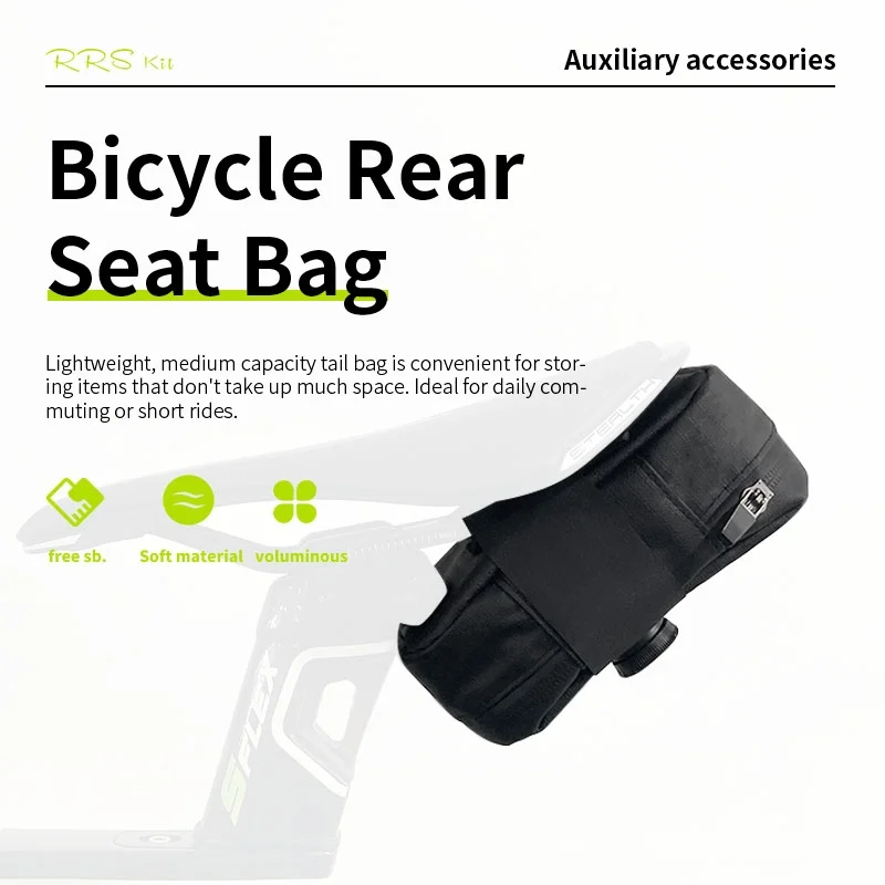 sac de vélo sac de selle de vélo de montagne sac de siège arrière rangement compartimenté multicouche sac de rangement de cyclisme équipement de cyclisme