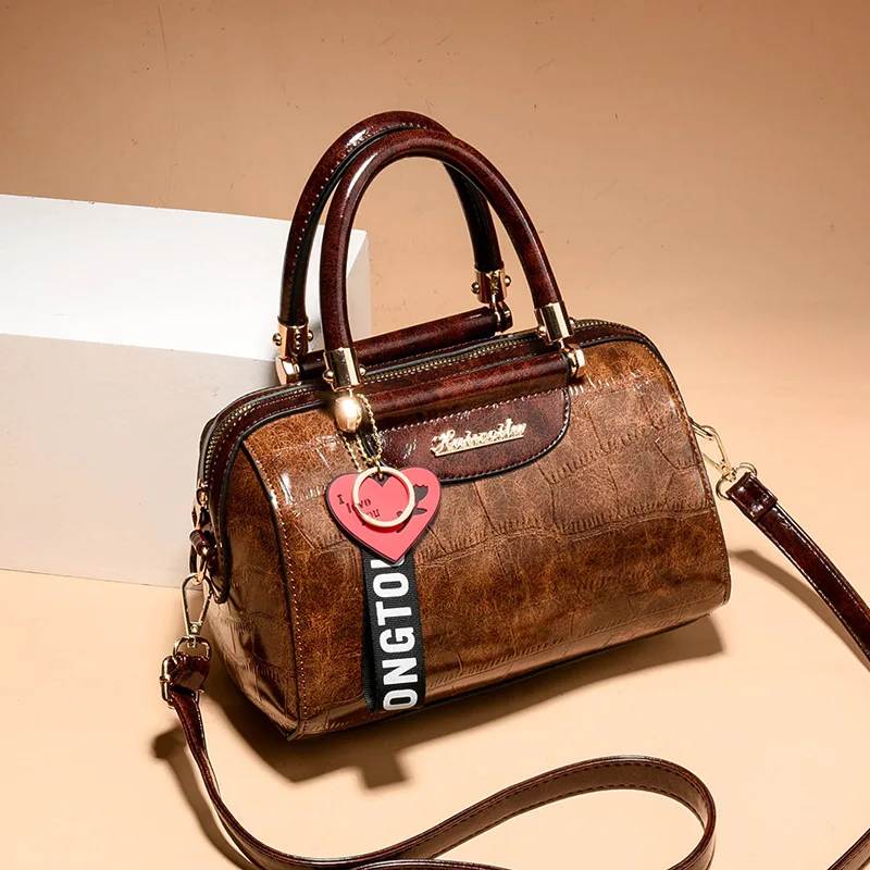 sac à main en cuir pu pour femme, design de luxe, sacs initiés, sac fourre tout crocodile classique, sac messager féminin, qualité supérieure, bolso