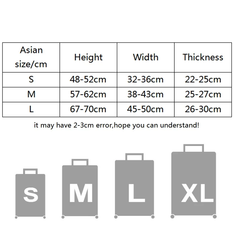 juste de protection pour valise de voyage tendance, housse de protection pour bagages, housse de protection pour documents solides, adaptée aux valises de 18 à 28 pouces