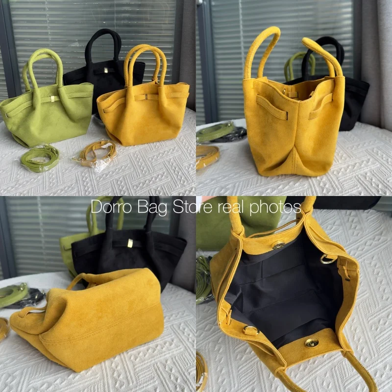sacs à main fourre tout en cuir suédé mat pour femmes, sac à bandoulière rétro de grande capacité, design de ceinture d'automne et d'hiver