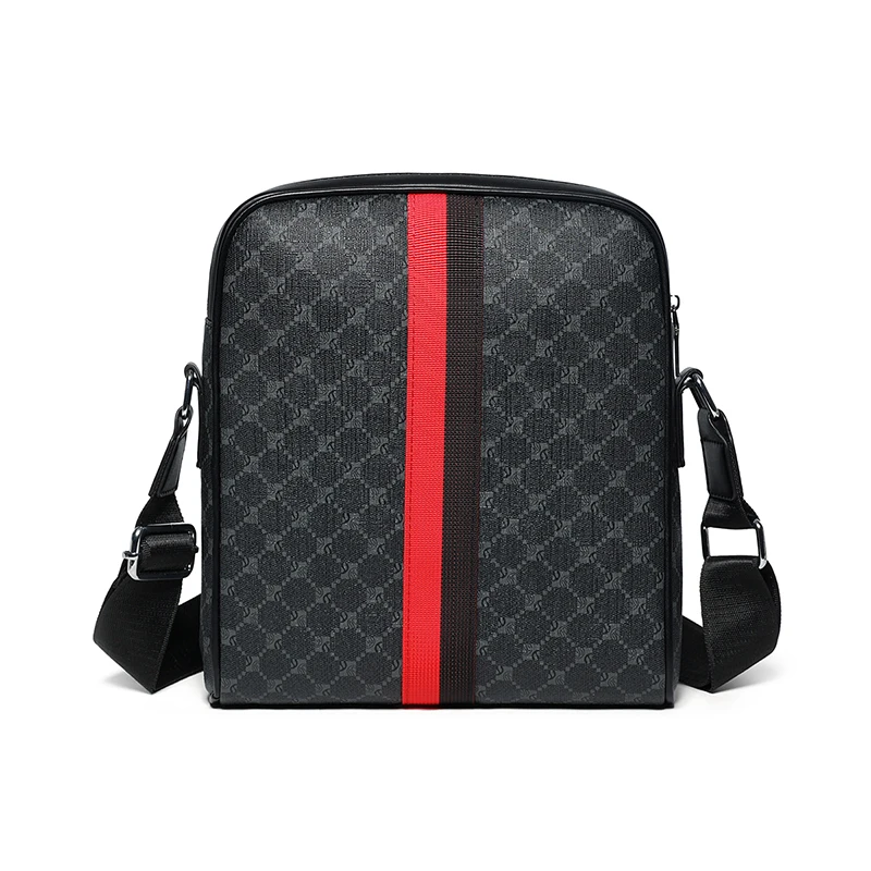 grand sac à bandoulière design pour hommes sacs en cuir décontracté homme sac de messager mâle luxe sac à bandoulière mode affaires sac à bandoulière