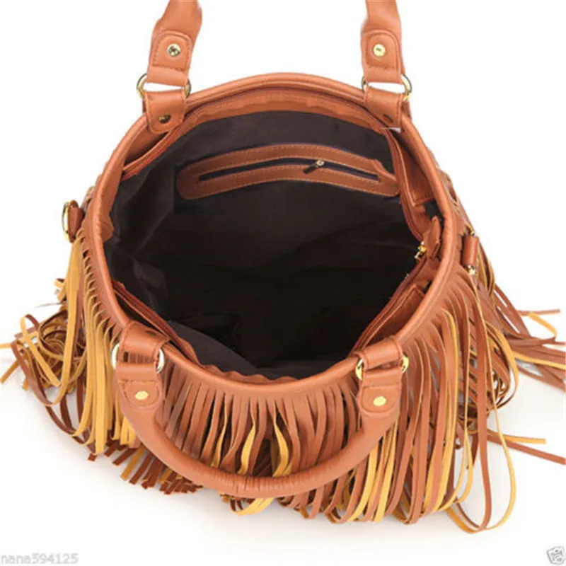 sac à pompon en daim pour femme, cartable Élégant et magnifique, à la mode