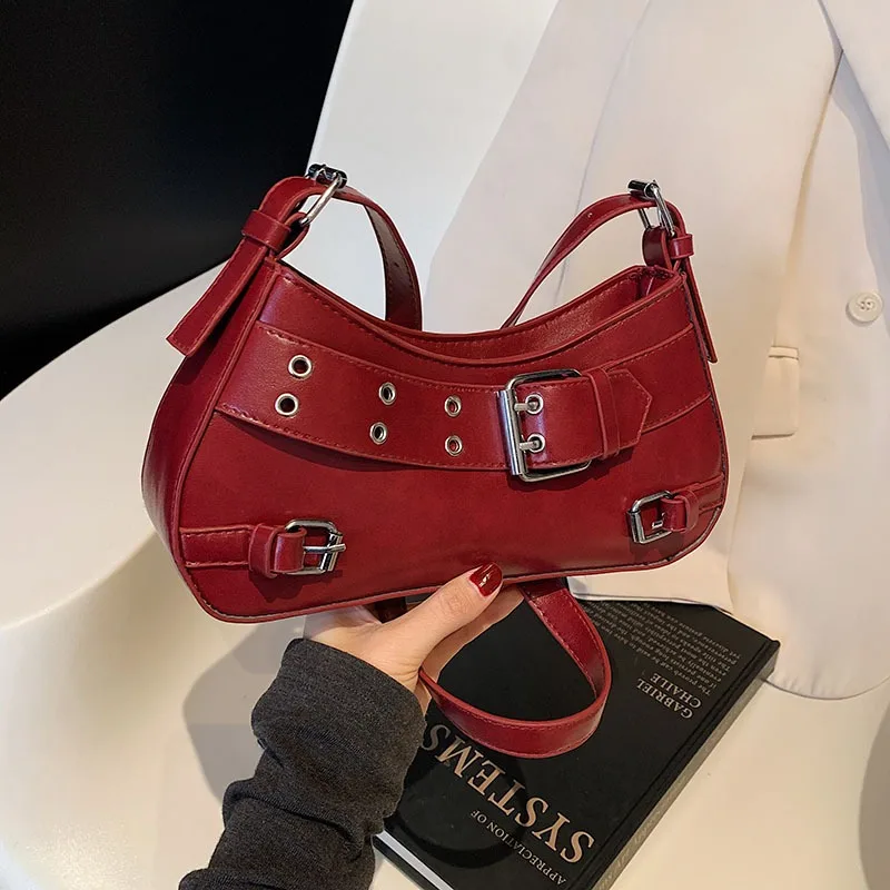 sac sous les bras style vêtements de travail tendance, nouveau sac à bandoulière simple de haute qualité pour les déplacements, petit sac carré