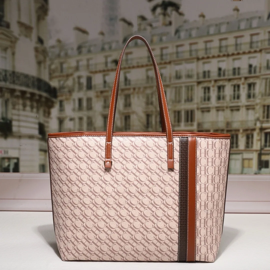 ch ​ sac fourre tout pour femmes, sac à main à bandoulière de grande capacité, bandoulière chic pour le quotidien, élégant et spacieux, nouvelle collection 2025 ​