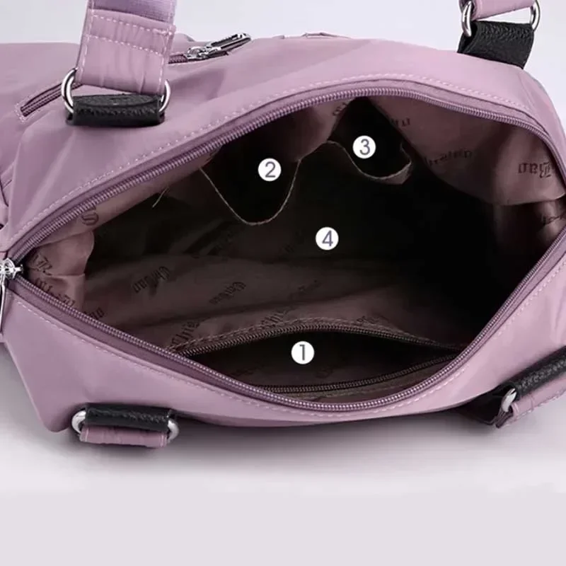 sac fourre tout sac à main sac à bandoulière pour femmes en nylon imperméable grande capacité shopping sac à bandoulière dames sacs de messager sacs à main