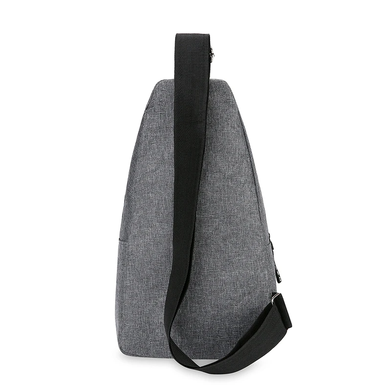 sac de poitrine pour hommes, sac à bandoulière asymétrique, grande capacité, sports de plein air et loisirs, petit sac à bandoulière de grande capacité