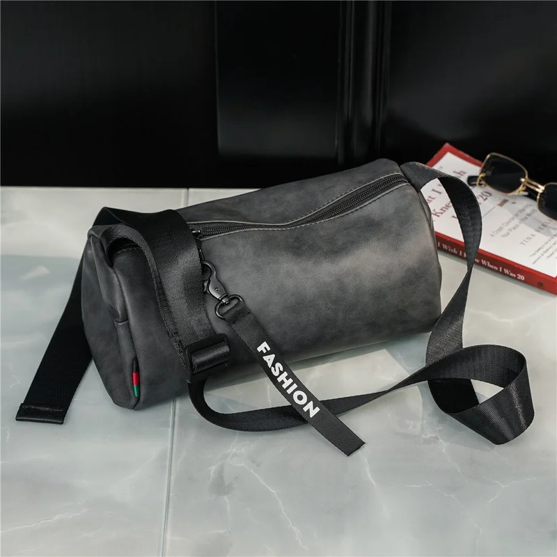Sac à bandoulière léger pour homme, sac messager haute capacité, design de mode, rond, initié, E27, 2022