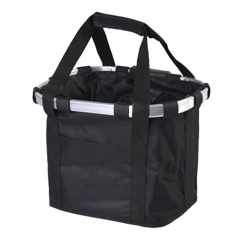 panier avant de vélo 2 en 1, petit chien de compagnie, pochette de transport détachable pour vtt, tube de guidon de cyclisme, sac à bagages pliable suspendu, charge de 5kg