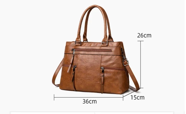 sacs à main à poignée supérieure en cuir pu pour femmes, sac à bandoulière initié pour dames, sacs à main élégants, sacs fourre tout décontractés, sacs à main de haute qualité