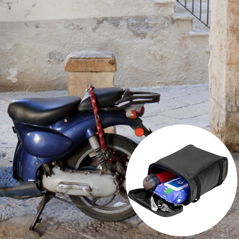 selle de vélo siège arrière sac de rangement siège arrière de moto porte bagages sac arrière moto sac de selle pour porte bagages