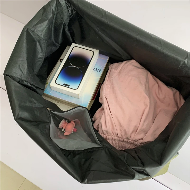 sac à bagages – sac de voyage réglable de grande capacité, adapté aux voyages de week end et aux sorties de loisirs, fermeture éclair fermée