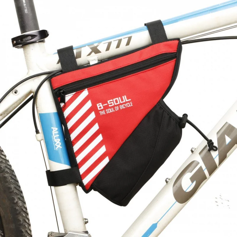 sacoche triangulaire de dégager de vélo, sac triangulaire de cadre de vélo, sacoche de tube supérieur avant, sac de rangement d'outils, sacs de vélo, accessoires vtt