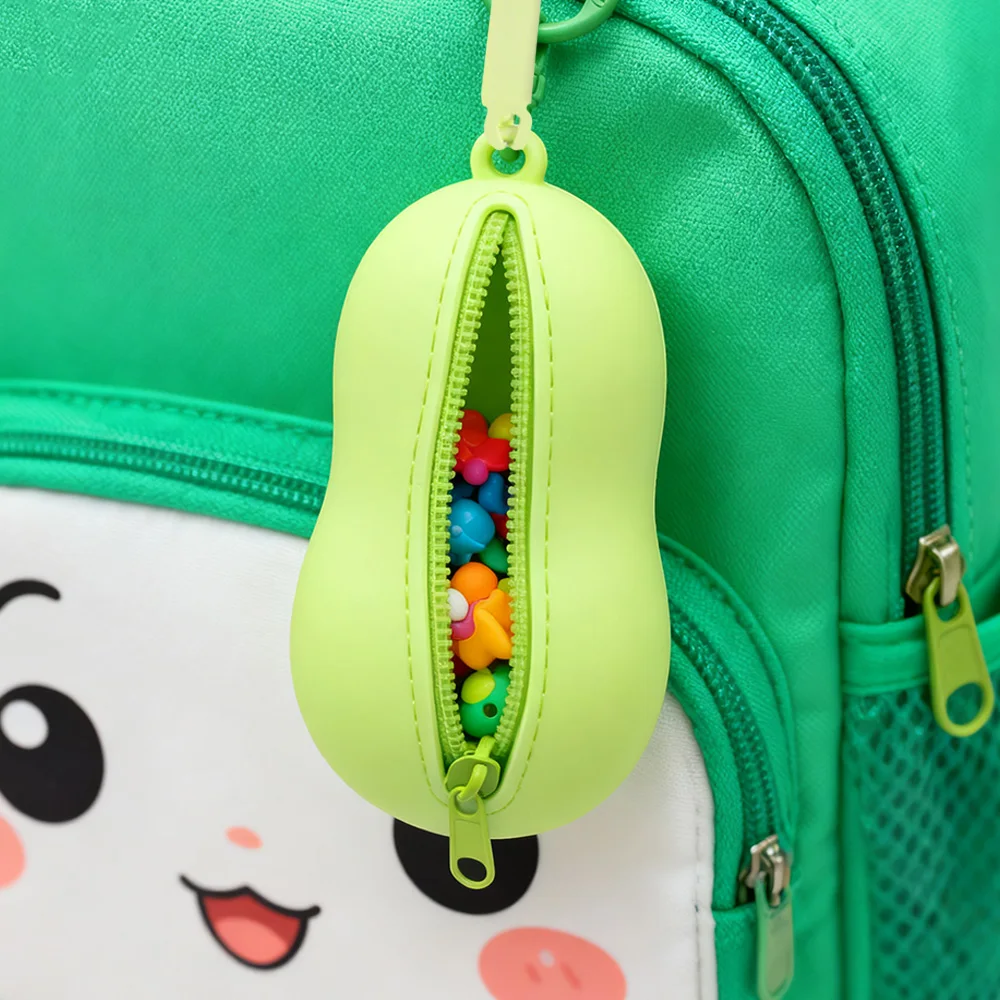 Sac de rangement carré en Silicone pour cosmétiques, grande capacité, porte-brosse de maquillage de voyage, organisateur cosmétique Portable étanche
