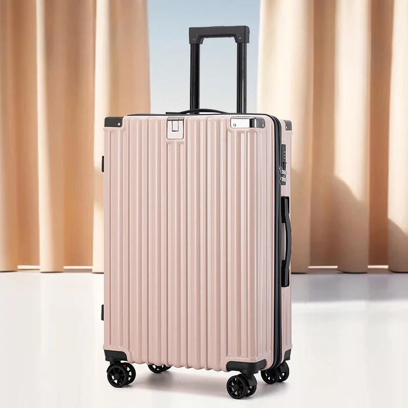bagage grande capacité multifonctionnel nouvelle valise étudiant solide et durable mot de passe boîte 28 boîtier de chariot roues universelles
