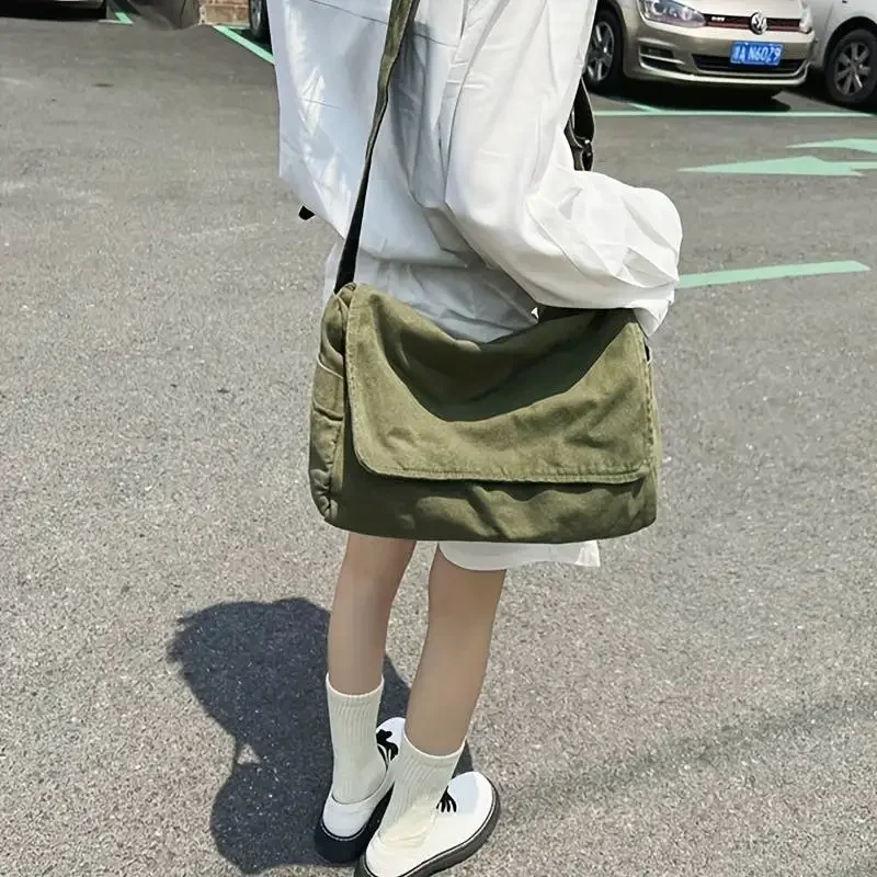 sac messager femme sac à main vintage toile adolescent sacs fourre tout sac à main décontracté sacs à main bandoulière