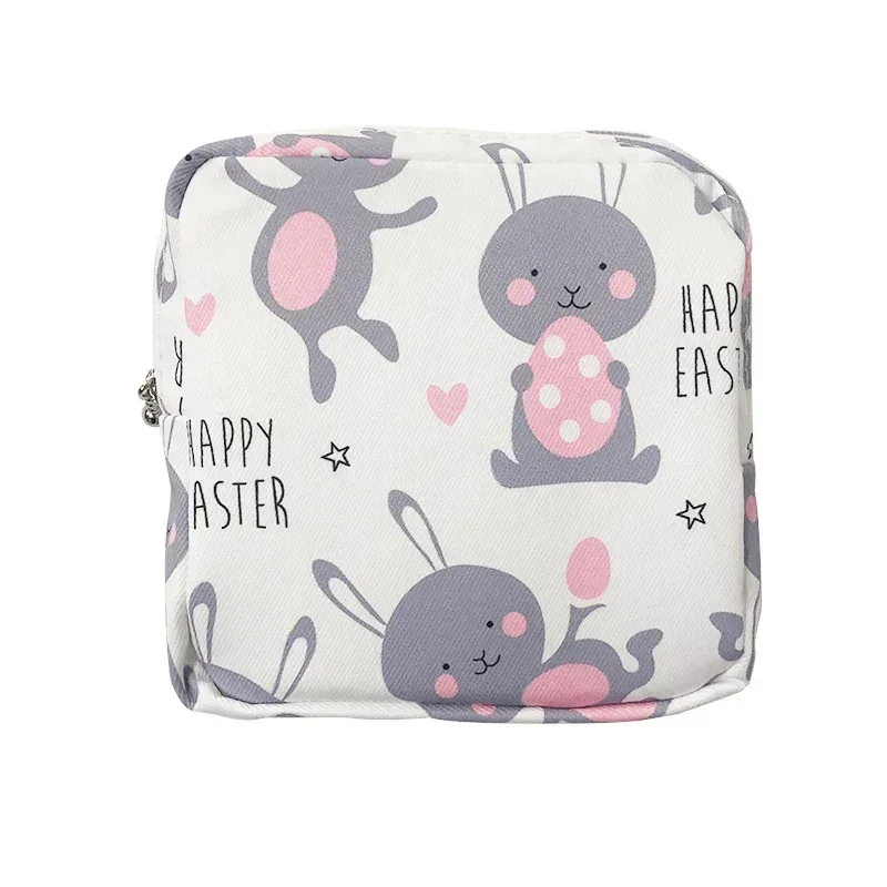 trousse toilette toile imprimés animaux couleur noir blanc bleu rose gris usage voyage cosmétiques maquillage