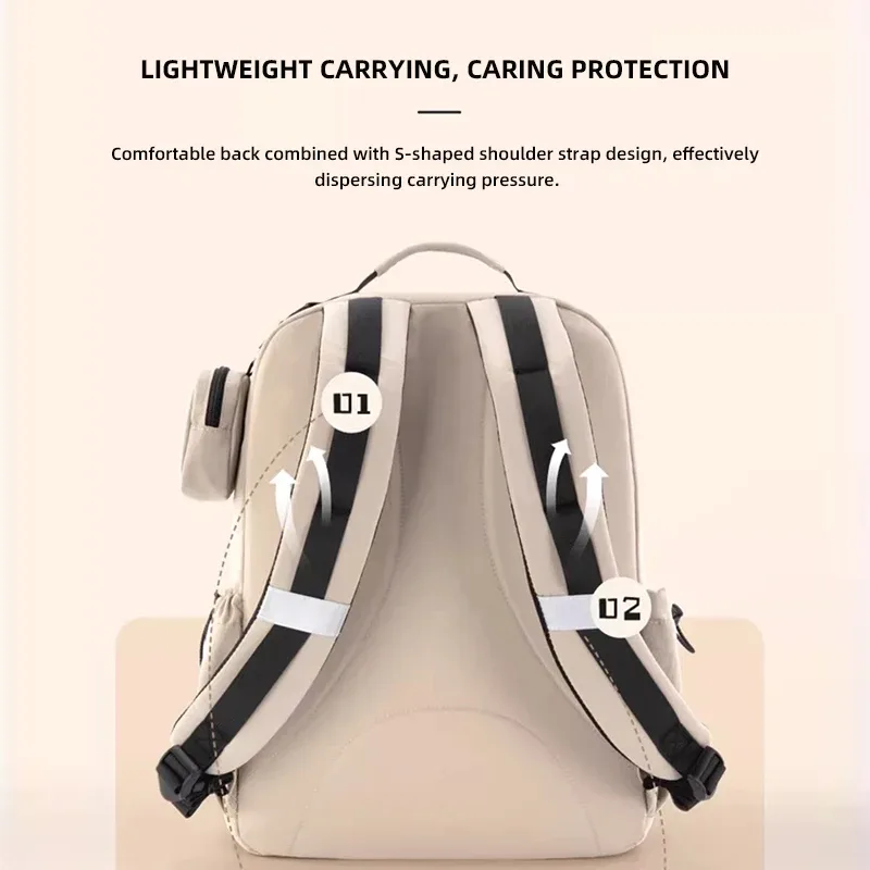 nouveau sac à dos de voyage imperméable, sac à dos scolaire japonais léger et tendance pour femmes, sacs pour ordinateur portable de 15 pouces, sacs à dos pour hommes.