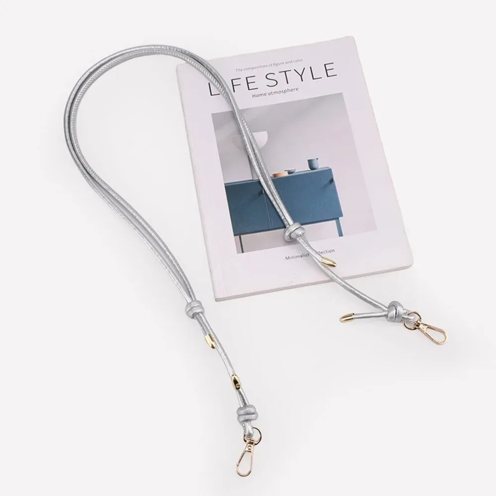 sangle de sac à bandoulière en cuir pu, longueur réglable, couleur unie, sangle de remplacement légère pour sac à main