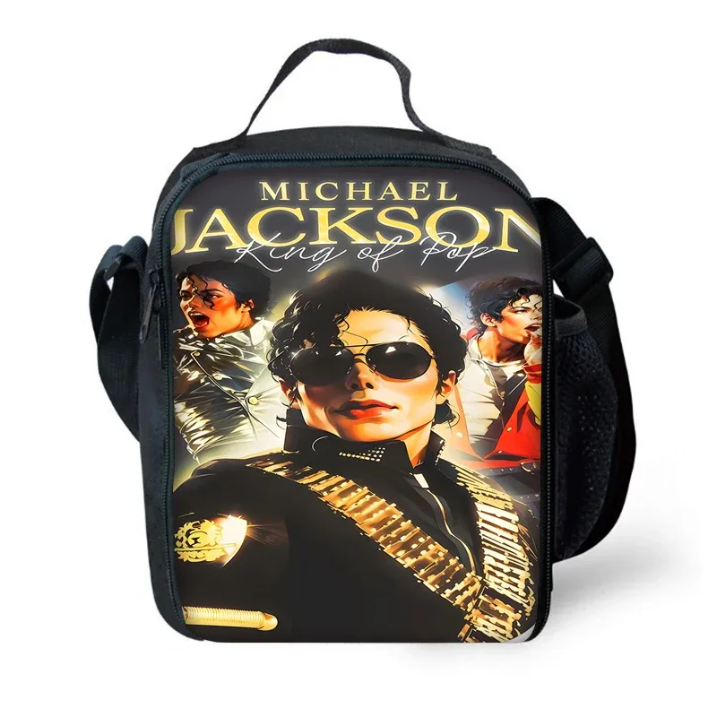 sac à dos pour enfants, chanteurs populaires, michaels jackson, avec sacs à déjeuner, sacs à crayons, sacs d'école pour garçons et filles, meilleur cadeau