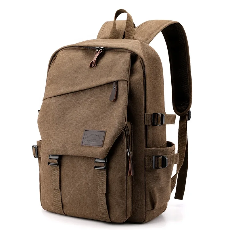Sac à dos de voyage de grande capacité pour hommes, adapté à différents groupes de personnes, longueur de la sangle d'épaule réglable, multi-compartiments