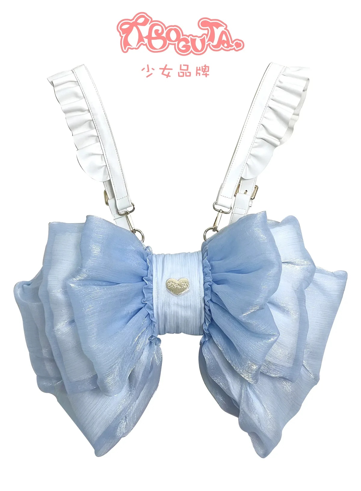 japonais 2025 nouveau original lolita bidimensionnel élégant fée gaze arc sac doux dame jk uniforme mignon poupée sens sac à dos